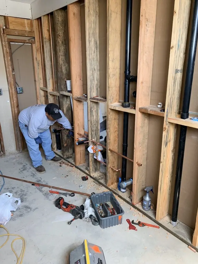 Commercial rough-in plumbing for Commercial Plumbing in Locust Hill Estates